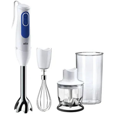 Braun MultiQuick 3 Hand Blender, 350ml, 700 Watt, White - MQ3025WH