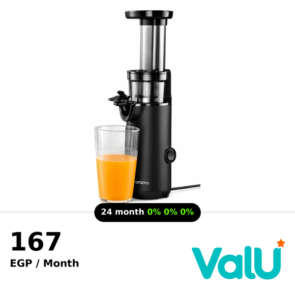 Oraimo EasyJuice Mini Portable Slow Juicer 130W - OMJ-201A - Black