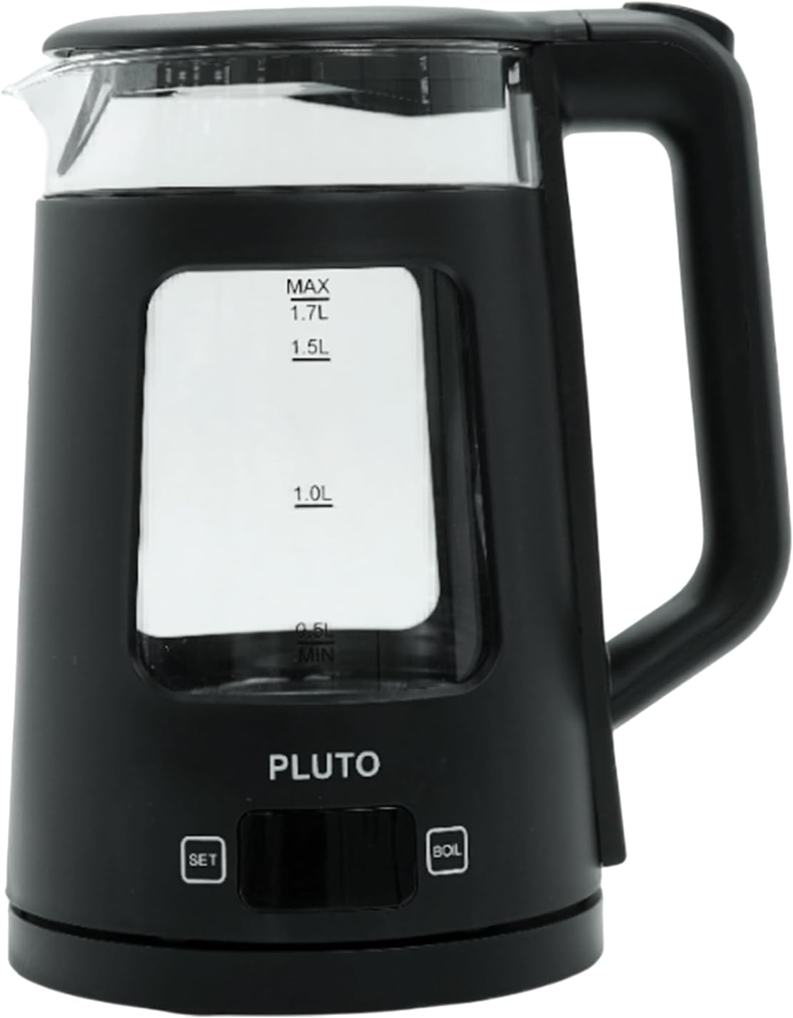 Pluto Glass Electric Kettle 1.7L 2200W – PL-KE1722-GDD