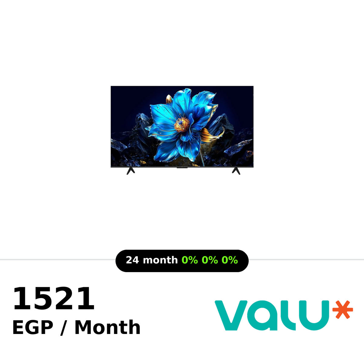 TCL 65" 4K Smart Frameless TV QLED Built-In Receiver - 65P7K