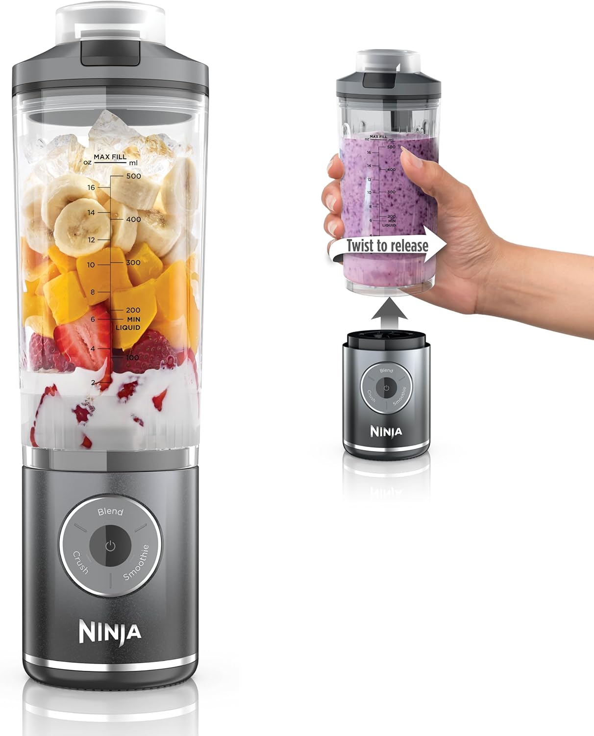 Ninja Blast Max Cordless Portable Blender 650ML - BC251
