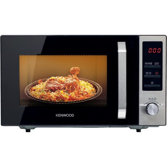 Kenwood Digital Microwave Oven With Grill, 25 Liter, 800 Watt, Black - MWM25.000BK