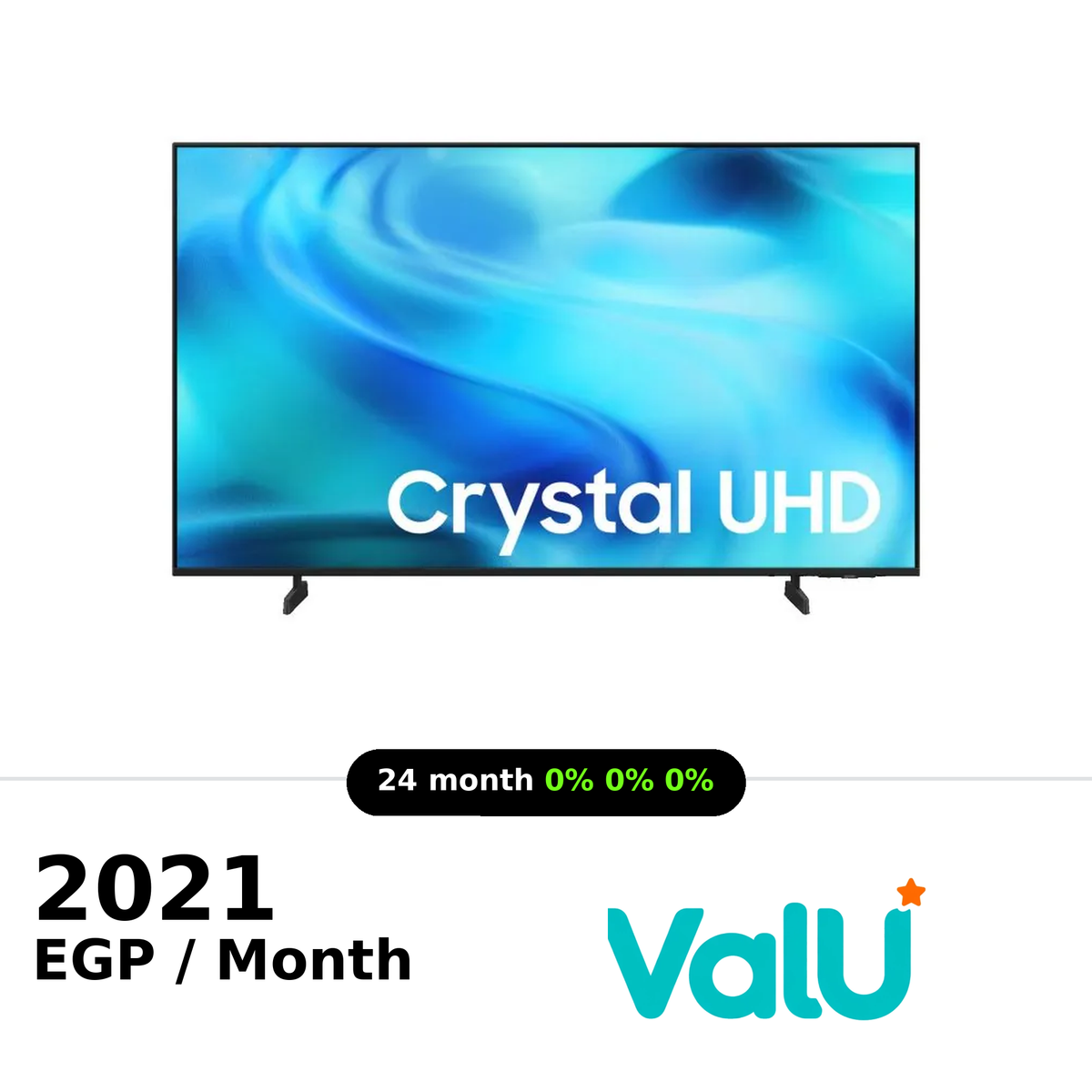 <tc>تلفزيون سامسونج الذكي 75 بوصة كريستال 4K UHD - 75U8000F</tc>
