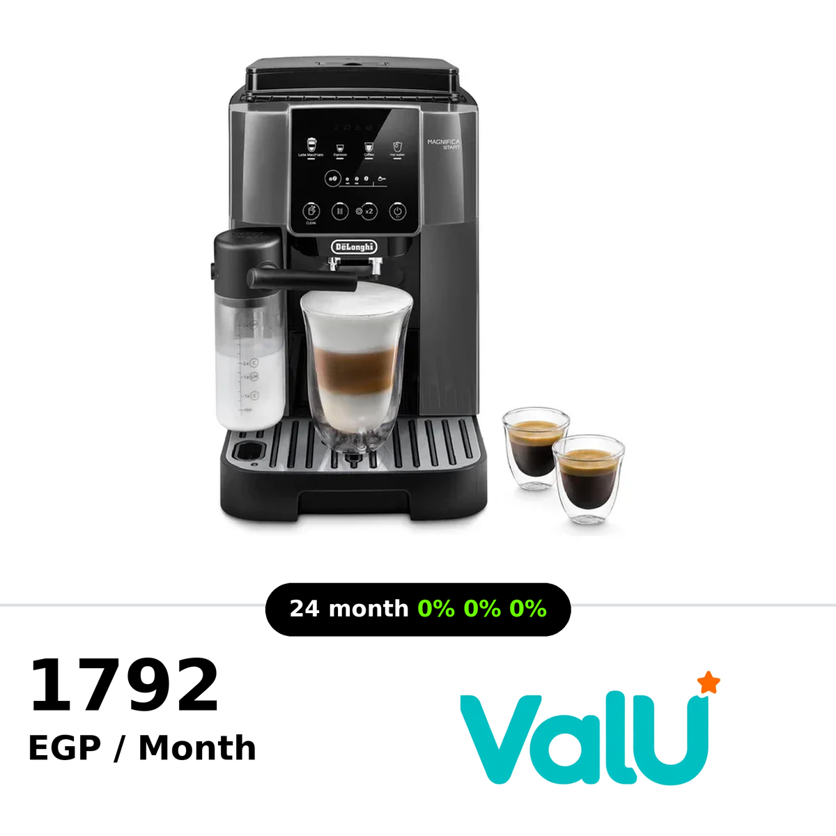 <tc>ماكينة تحضير الإسبريسو والقهوة ديلونجي ماجنيفيكا سمارت، 1450 واط - أسود - ECAM223.61.GB</tc>