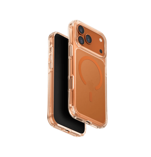 <tc>جراب Uniq LifePro Xtreme الهجين النحيف المضاد لبصمات الأصابع مع توافق MagClick لهاتف iPhone 17 Pro Max - برتقالي</tc>