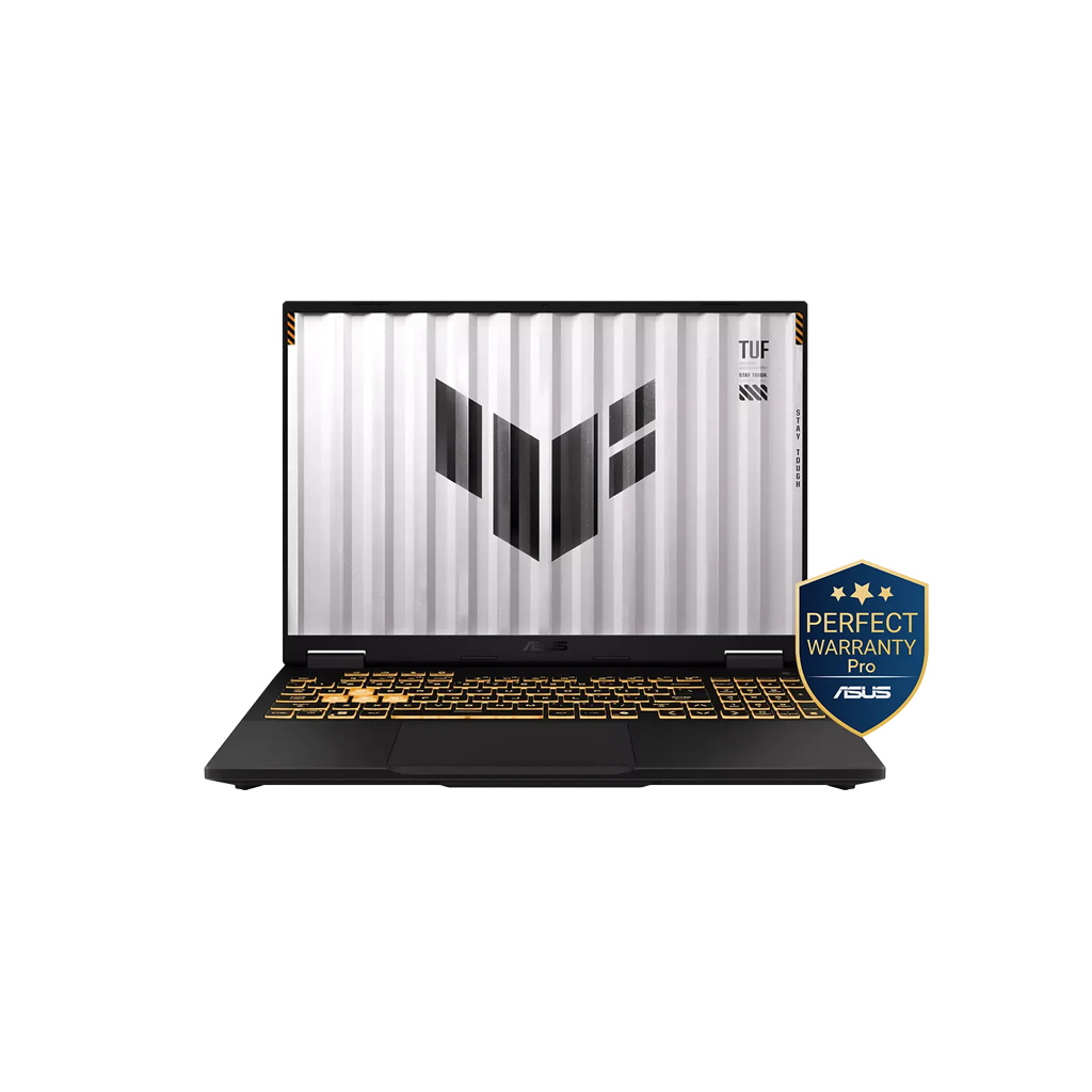 ASUS TUF Gaming F16 FX608JMI-TU657W, Intel Core I7 14650HX, 16GB RAM, 512GB SSD,RTX 5060 8GB, 16 Inch, WUXGA 144Hz,, Windows 11