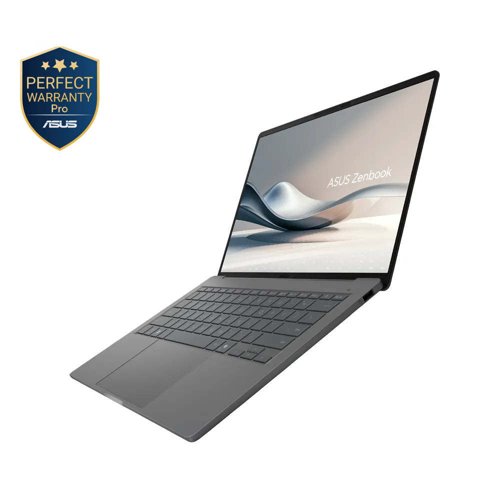 ASUS Zenbook A14 Snapdragon X X1 26 100 Adreno GPU – (16GB / 1TB) 14-INCH OLED Display – Win 11