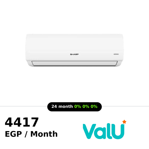 Sharp Split Air Conditioner 5HP Cool & Heat Inverter Digital - White - AY-X36ZHT ( AC-7099 )