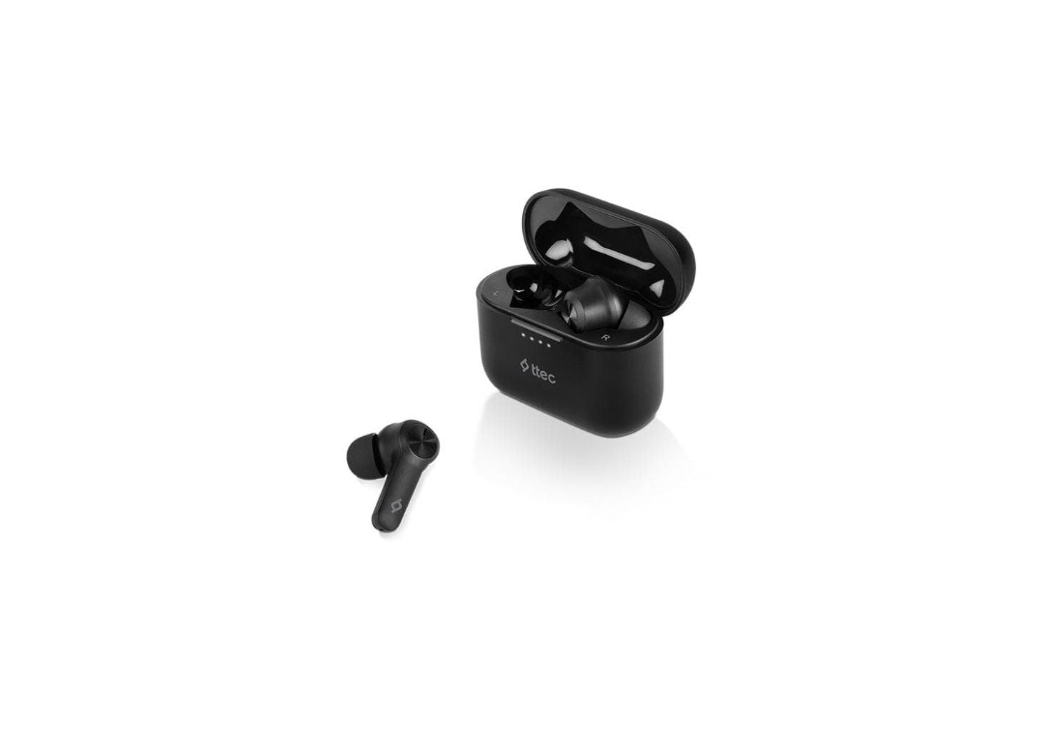 ttec AirBeat™ Play True Wireless Bluetooth Headset - Black