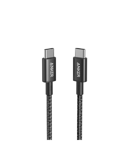 Anker Type-C to Type-C Cable 100W Braided Fast Charging Ultra Cable 3.3FT | A8756H11 - Black