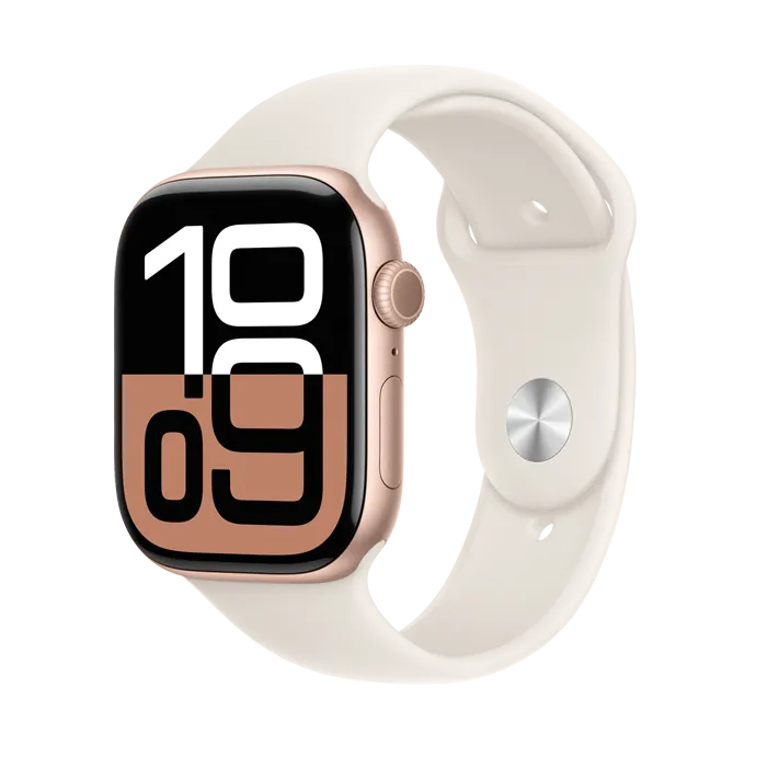 Apple Watch Series 10 GPS - Aluminum Case with Sport Band