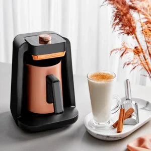 Arzum OKKA Rich Pro Turkish Coffee Maker 700W - Black × Copper (OK0026)