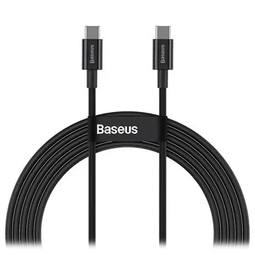 <tc>كابل شحن وبيانات USB-C إلى USB-C بقوة 100 واط من Baseus Superior Series بطول 2 متر</tc>