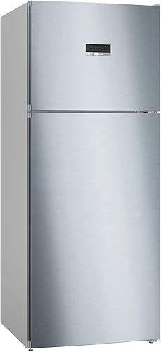 Bosch - Series 4 - free-standing fridge with freezer at top - 186 x 75 cm - Inox - easyclean - (Turkey) - KDN76XI3E8