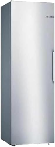 Bosch Refrigerator Series 4 346 Liter, Stainless steel, Automatic defrost in fridge section, Intelligent Inverter Technology, KSV36VL30U