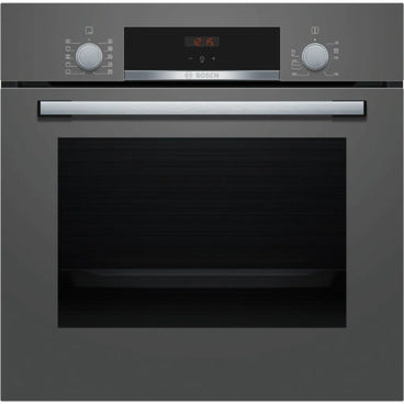 Bosch Series 4 Built-In Electric Oven, 60 cm, 66 Liter, Stainless Steel - HBF514BH1T