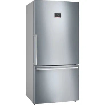 Bosch Series 6 Digital No Frost Refrigerator,631 Liter, Stainless Steel - KGB86CIE0N