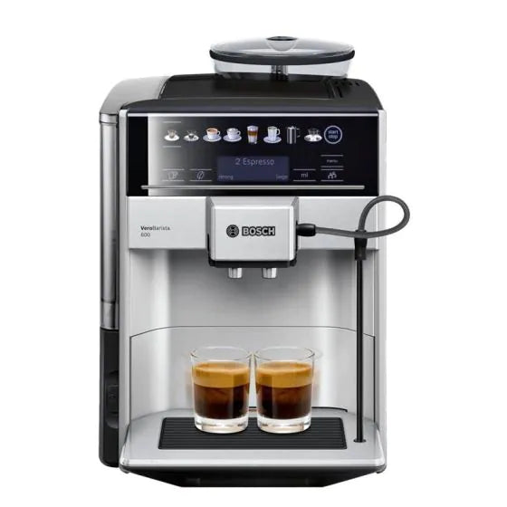 Bosch Vero Barista 600 Espresso Coffee Maker, 1.7 Liters, 1500W, Black and Silver - TIS65621RW