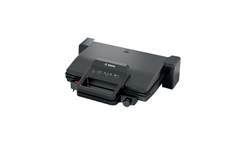 Bosch Electric Grill 2000W 3 in 1 Toaster Sandwich Maker Grill - Black - TCG3323