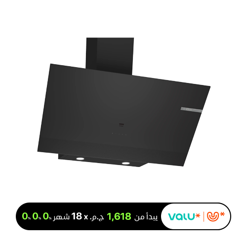 Bosch Kitchen Hood 90cm 700 m³ h Glass Black DWK97PJ60T valu installment