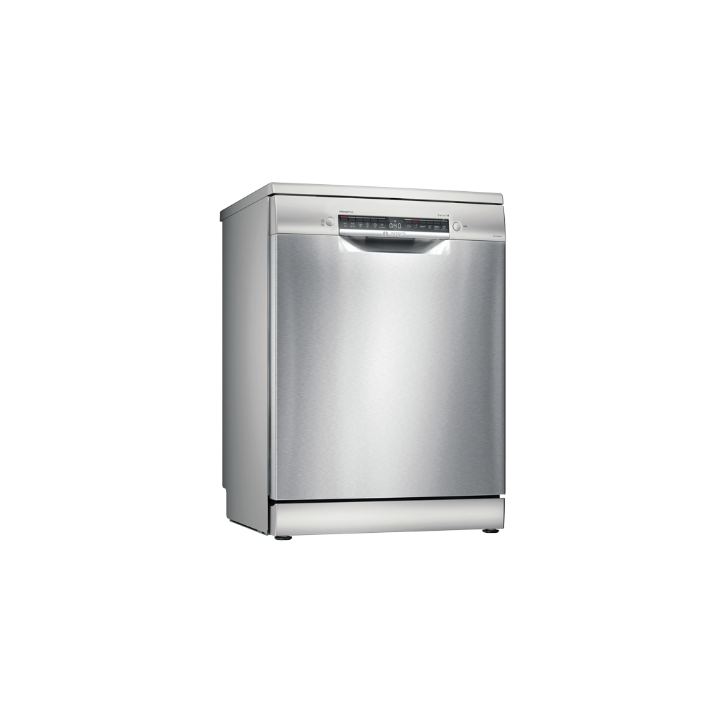 Bosch Series 4 Freestanding Dishwasher, 60 CM, 13 Persons, Stainless Steel - SMS4EMI60V