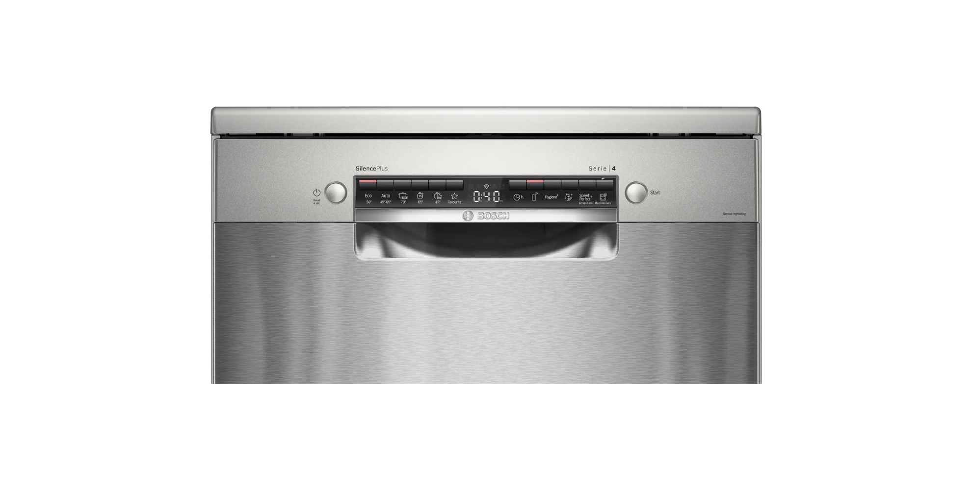 Bosch Series 4 Freestanding Dishwasher, 60 CM, 13 Persons, Stainless Steel - SMS4EMI60V xprs