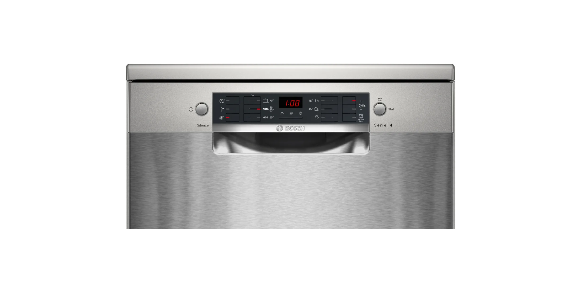 Bosch Series 4 Freestanding Dishwasher, 60 cm, 12 Persons, Silver - SMS46JI01V xprs