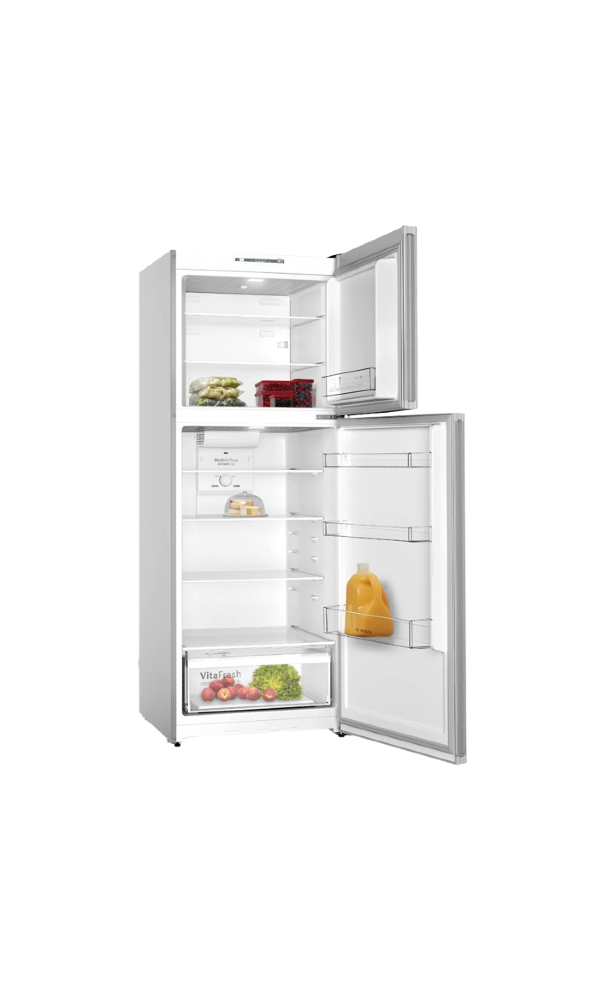 Bosch Series 4 No Frost Refrigerator, 453 Liters, Inox - KDN55NL2E8 xprs 