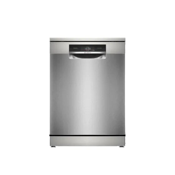 Bosch Series 8 Freestanding Dishwasher, 60 cm, 13 Persons, Silver - SMS8YDI82T