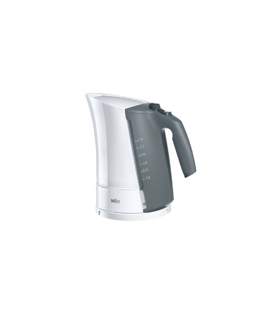 Braun Electric Kettle, 1.7 Liter, 2200 Watt, White - WK300 xprs 4