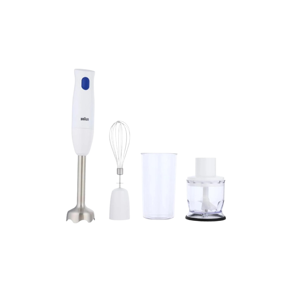 Braun MultiQuick 1 Multifunction Hand Blender, 600ml, 450 Watt, White - MQ10.202MWH
