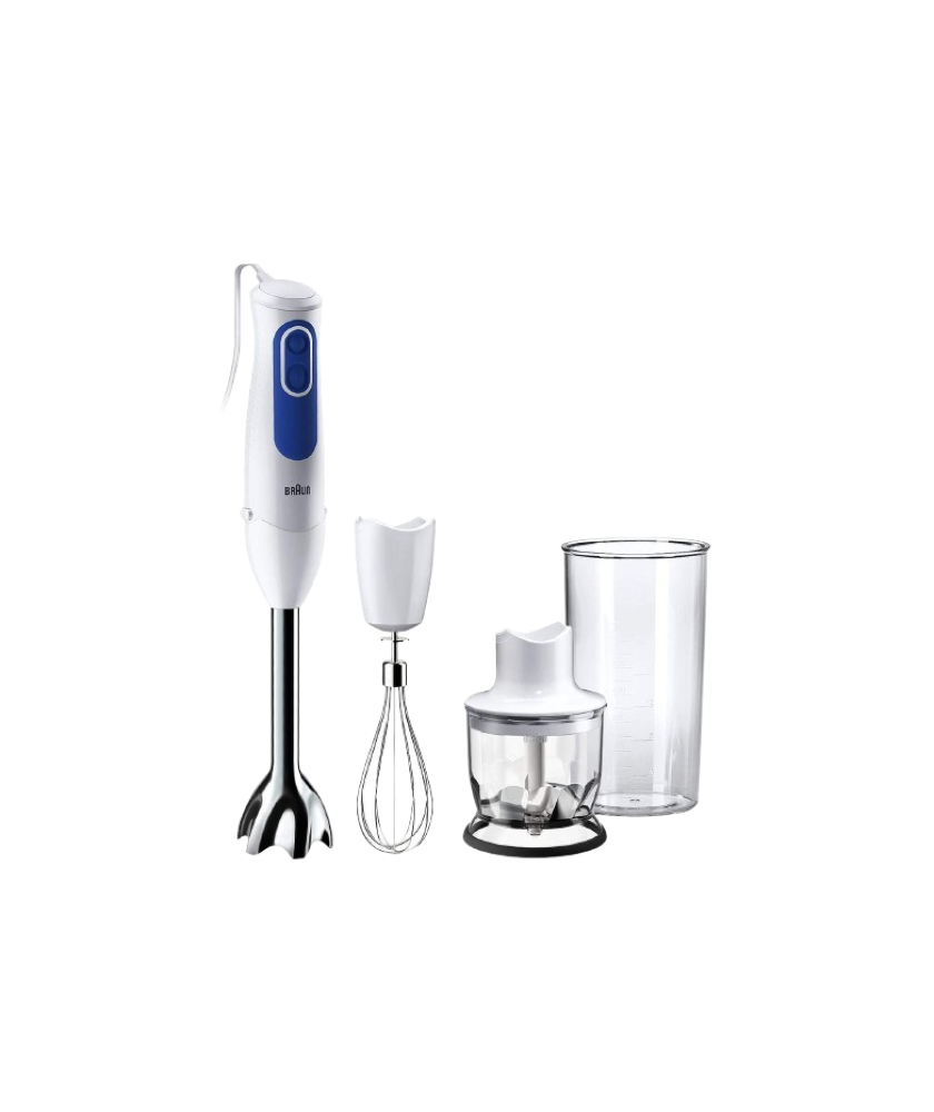 Braun MultiQuick 3 Hand Blender, 350ml, 700 Watt, White - MQ3025WH