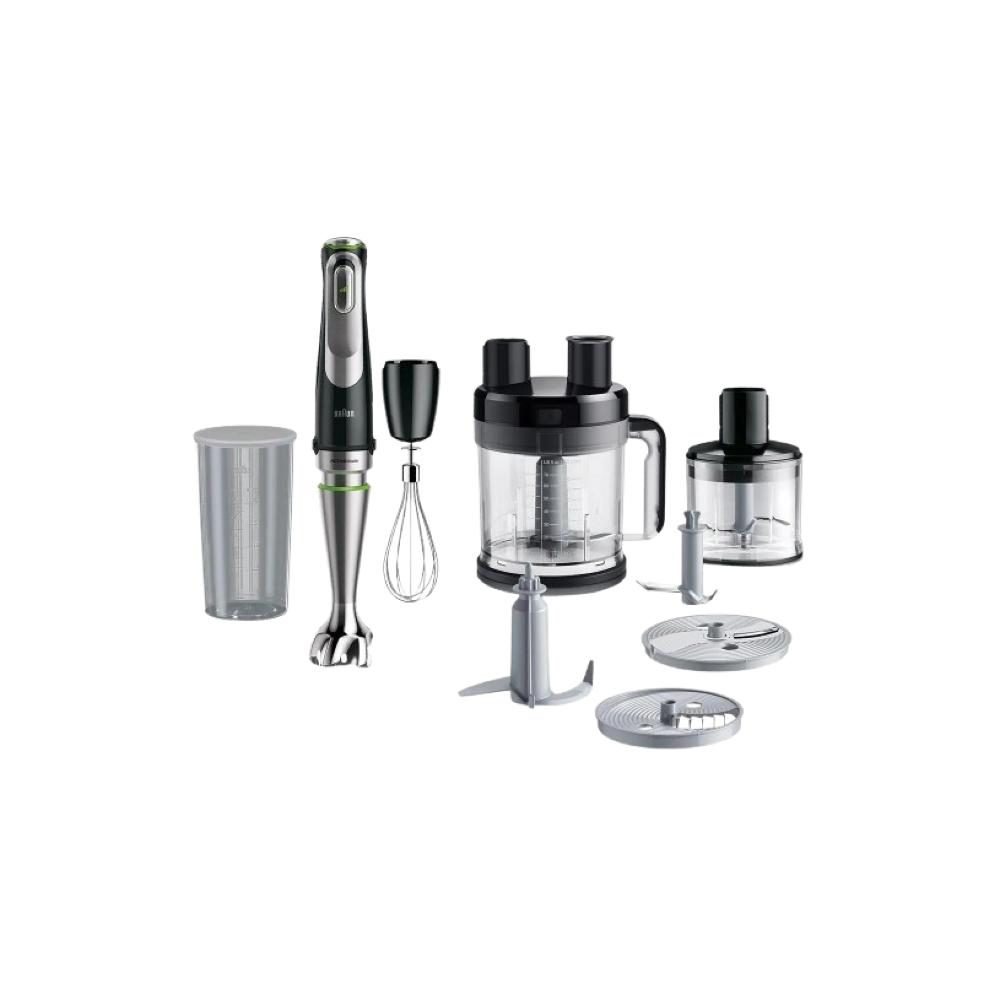 Braun MultiQuick 9 Multifunction Hand Blender, 2 Liter, 1200 Watt, Black - MQ9185XLI