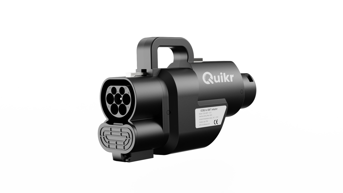 Quikr Adapter Type 2 to GB/T DC 400A, chinese standard (2-Years Warranty)
