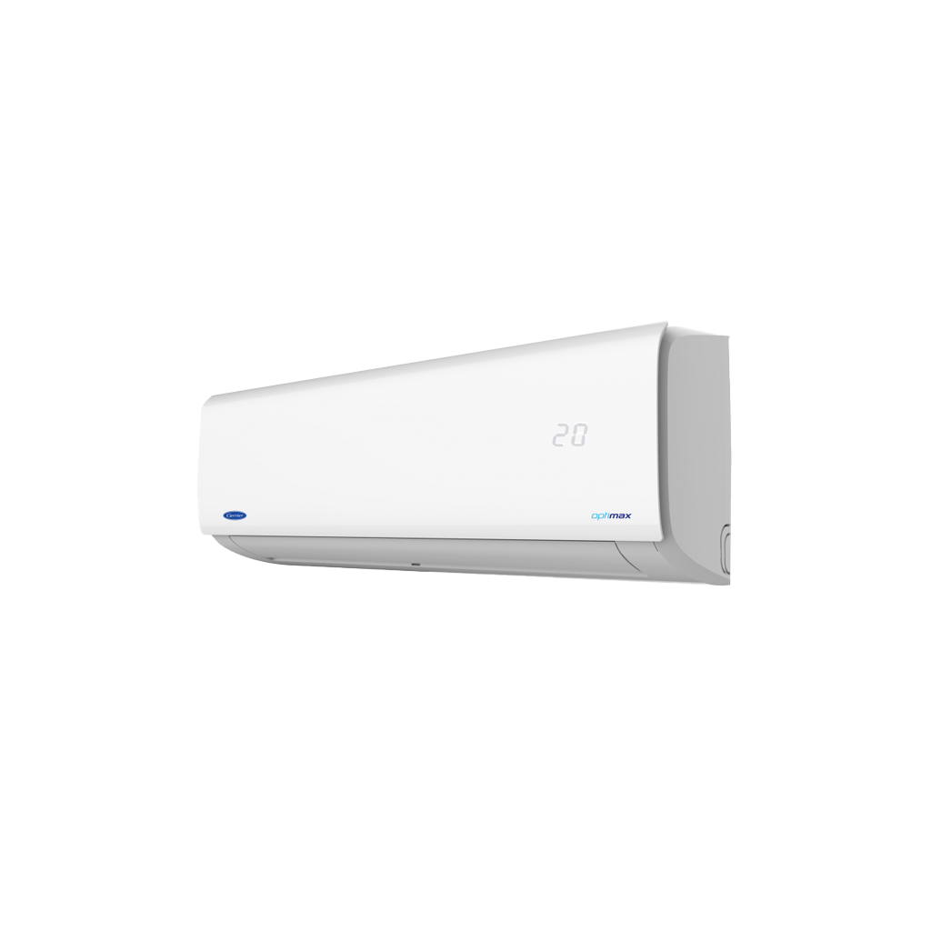 Carrier Optimax Split Air Conditioner With Inverter Technology, Cooling & Heating, 3 HP, White - 53QHCT24DN-708F