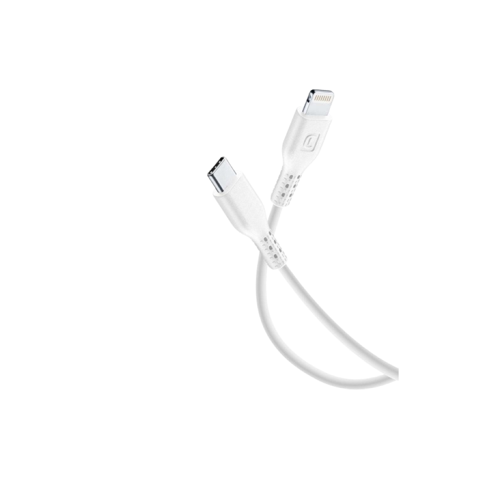Cellularline USB-C to Lightning Cable 1.2M - White