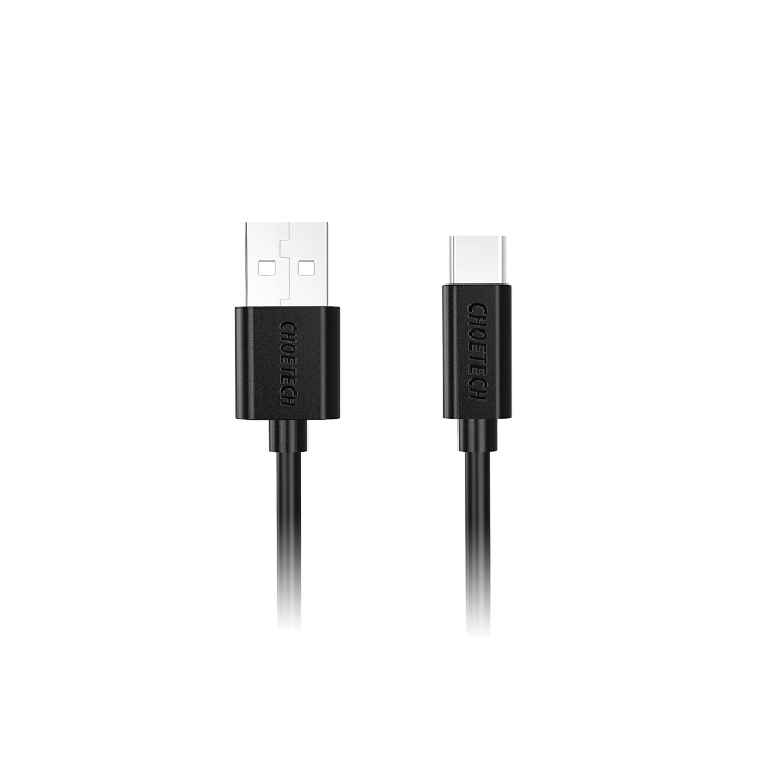 Choetech USB-A to USB-C Cable 1M - Black