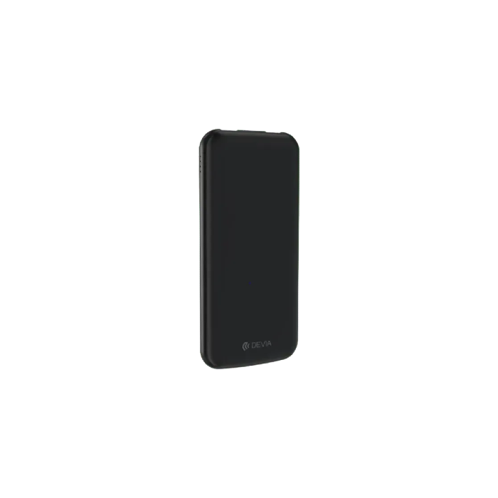 باور بانك من ديفيا كينتون بسعة 10000mAh مع 4 كابلات – أسود
