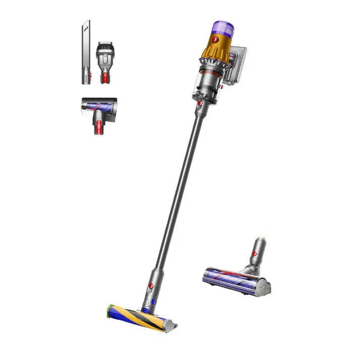 Dyson V12 Detect Slim Absolute Vacuum Cleaner - Silver/Yellow