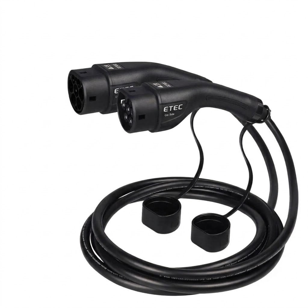 ETEC Type 2 to Type 2, 32A 22kW EV Charging Cable