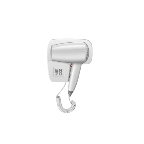 Enzo Hair Dryer 1600W, Powerful Professional Blow Dryer White EN 6005 egypt
