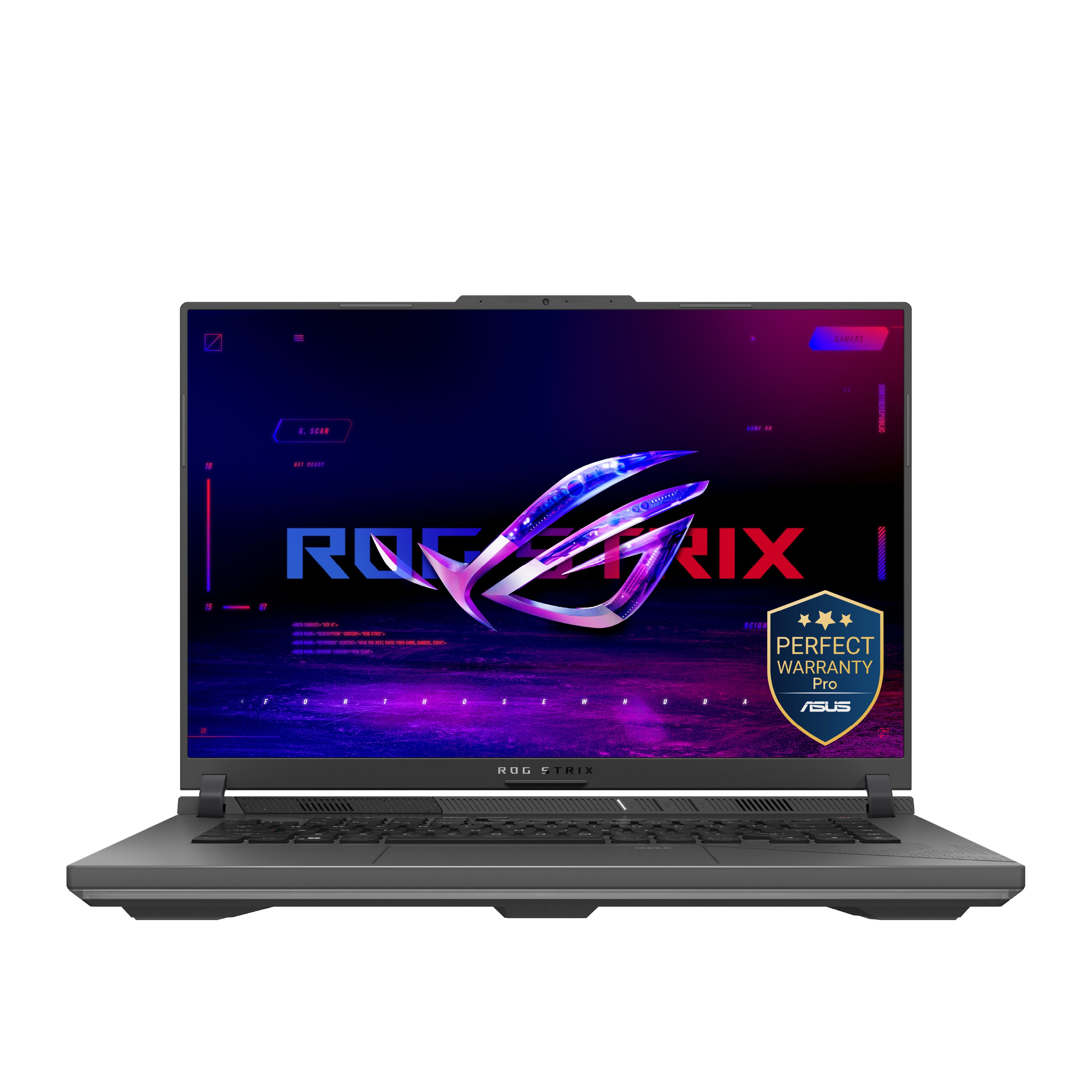 Asus ROG Strix G16 (G614PH-RV161W) Amd Ryzen9-8940HX 16GB DDR5 1TB SSD RTX™ 5050-8GB 16.0 WUXGA 165Hz Win11 H