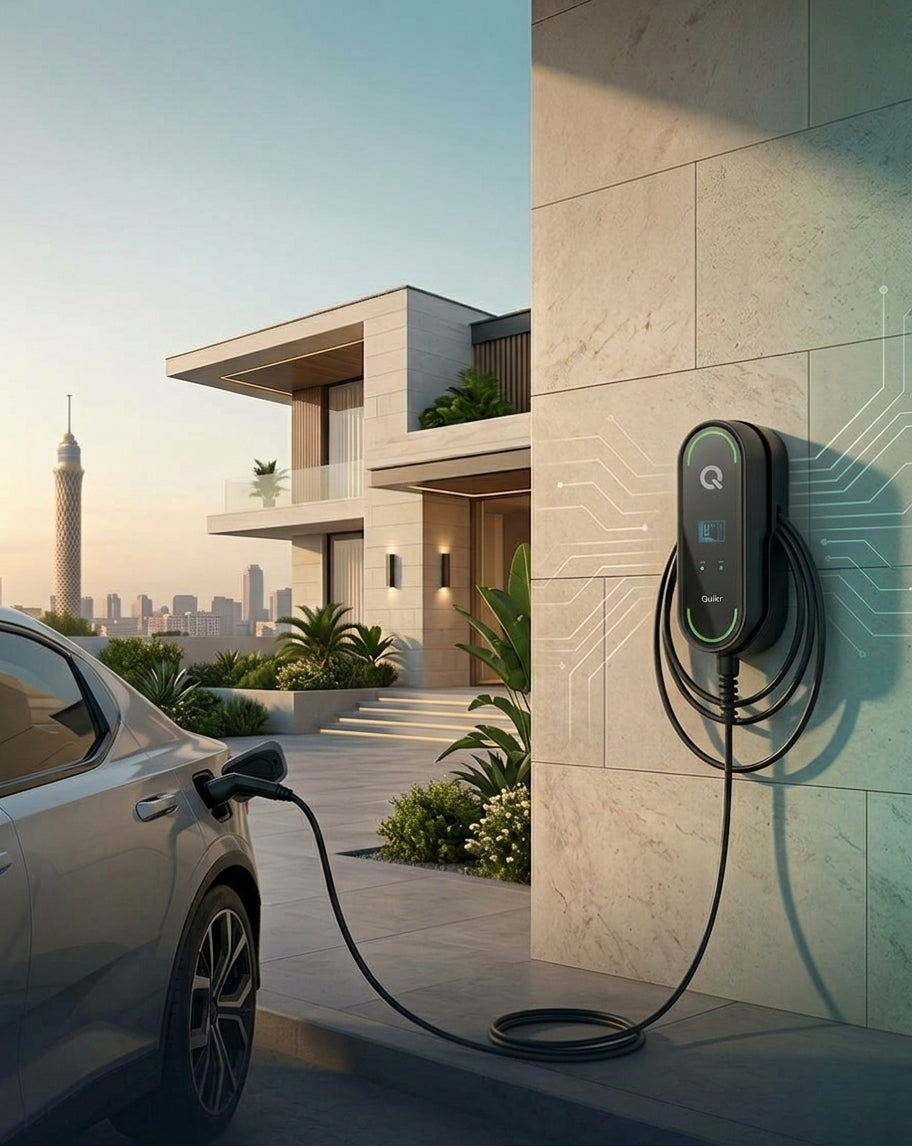 Quikr Smart Portable Charger 2-in-1, 22 kw, Type 2, 6m Cable (2-Years Warranty)