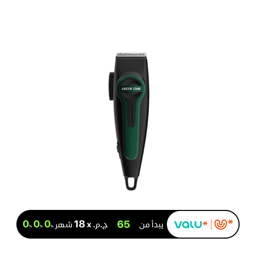 <tc>ماكينة حلاقة شعر احترافية Green Lion قابلة للشحن بمنفذ Type-C مع مؤشر LED – لون أخضر</tc>