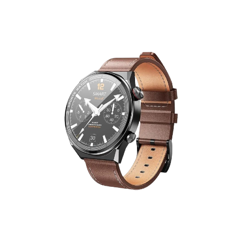 HOCO Y11 Smart Watch for Men With 2 Straps, AMOLED Display, 1.5 Inch - Black