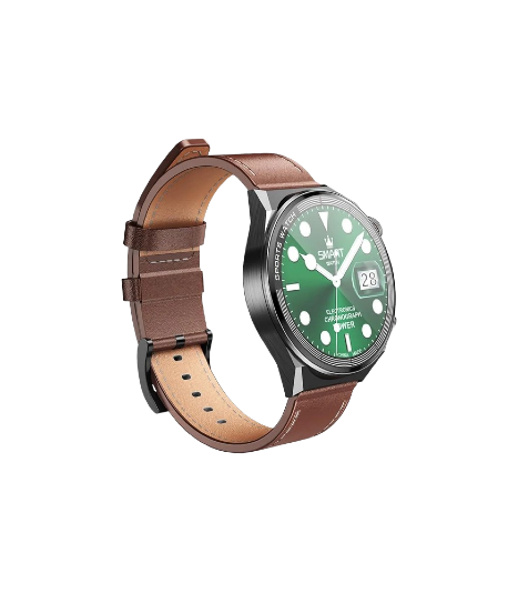 HOCO Y11 Smart Watch for Men With 2 Straps, AMOLED Display, 1.5 Inch - Black