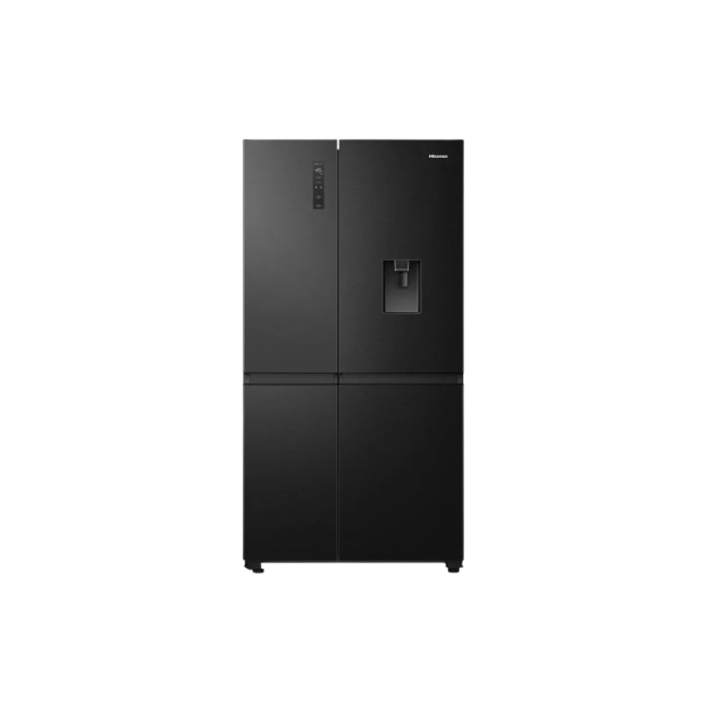 Hisense Digital No Frost Side By Side Refrigerator – 649 Liters, Inverter Technology, Inox – RS5N668SMFA1