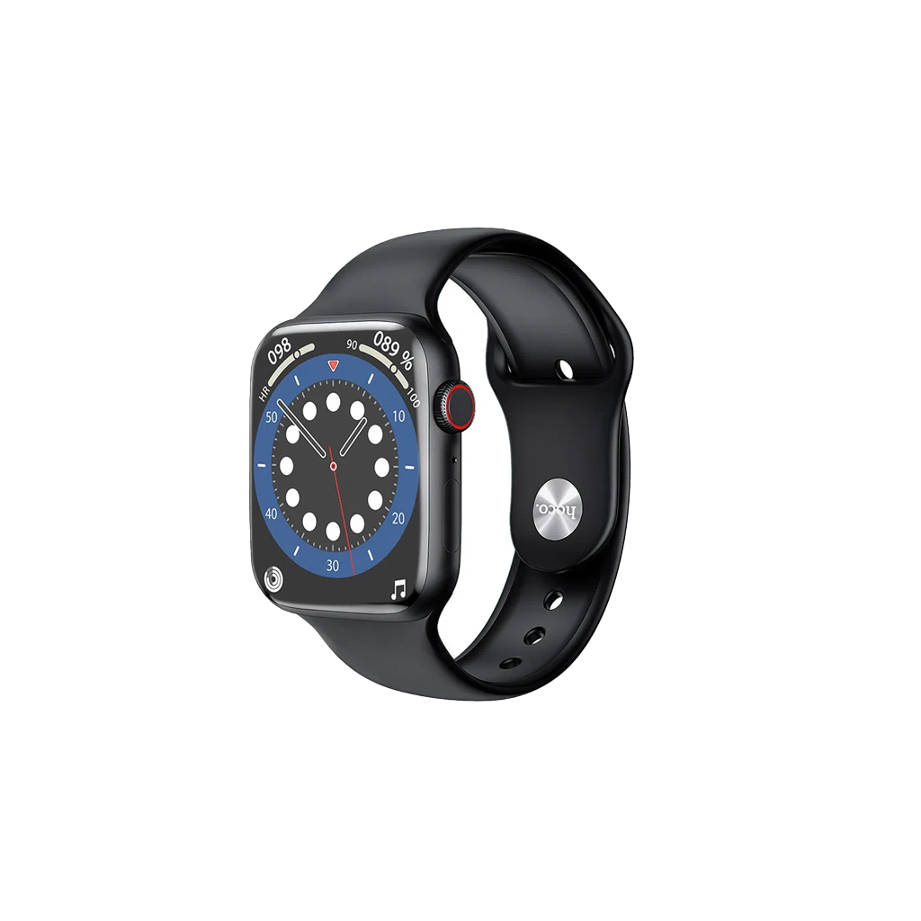 Hoco Smart sports watch Y5 Pro call version - Black