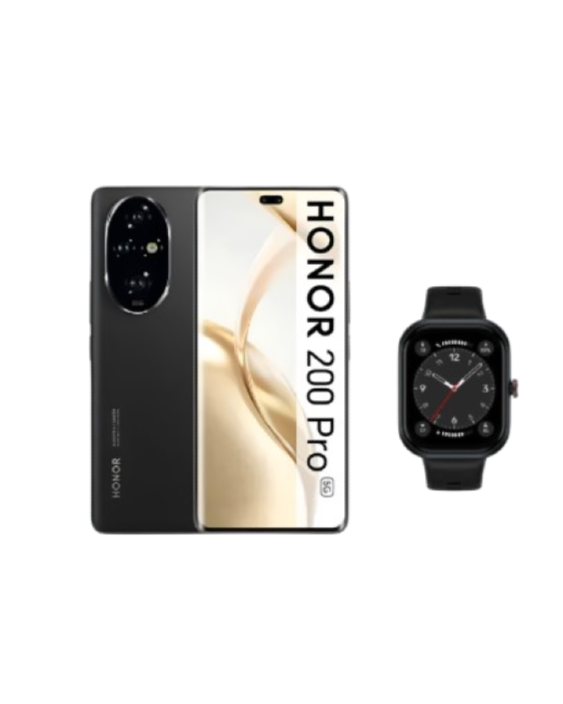 Honor 200 Pro Dual SIM - 512GB, 12GB RAM, 5G (ضمان الوكيل) + Honor Choice Watch