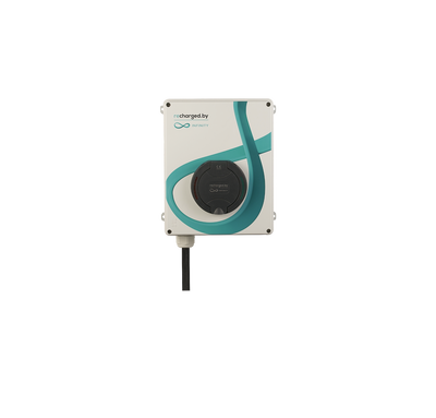 Recharged By Infinity FlexiCharge Eco Charging Station - 7KW - 1 Year Warranty